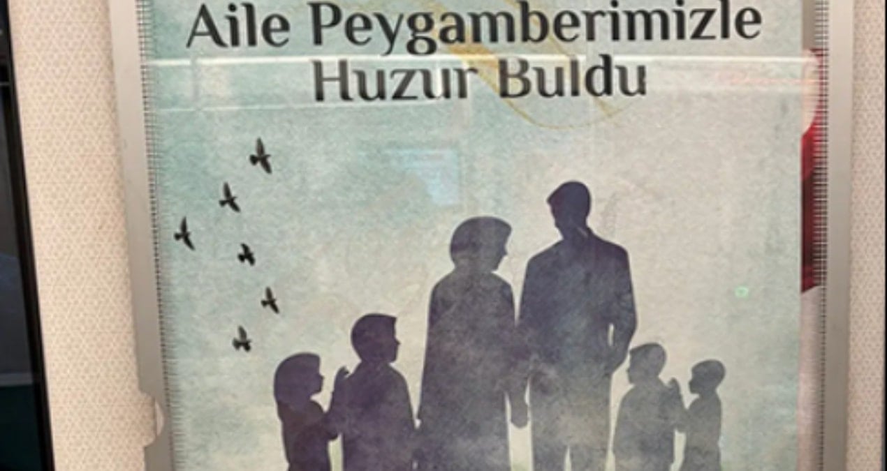 diyanet metrolara bu afisi asti tepkiler cig gibi 2hXdufje