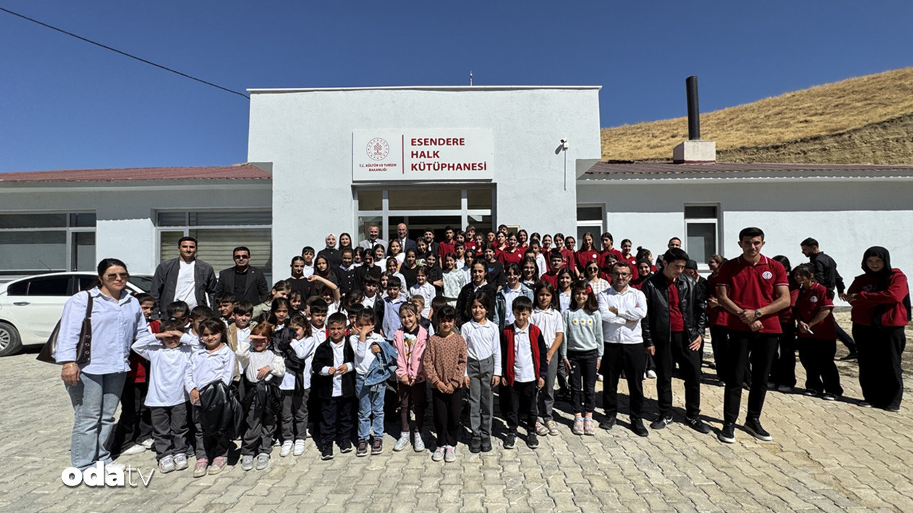 esendere halk kutuphanesi acildi 15 bin kitaplik kapasite h1zVLHdO