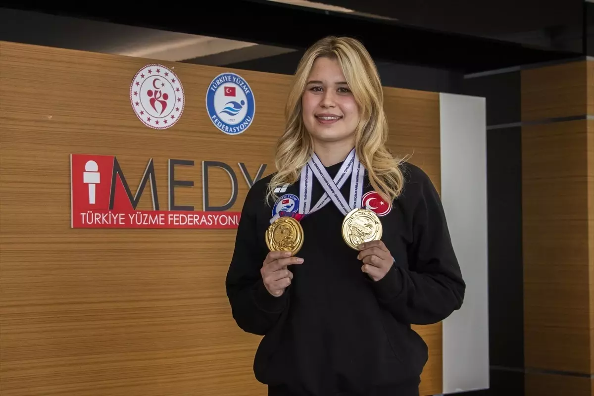 defne kurt altin madalyasini gazzedeki cocuklara armagan etti suvlXYyn