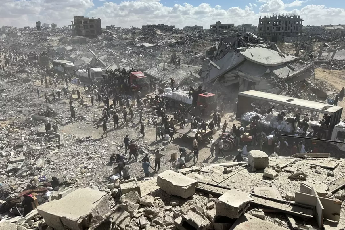 dunyanin gozu gazzede israilli rehinelerin birakilmasina saat 0800de baslanacak 3G53BI5B.jpg