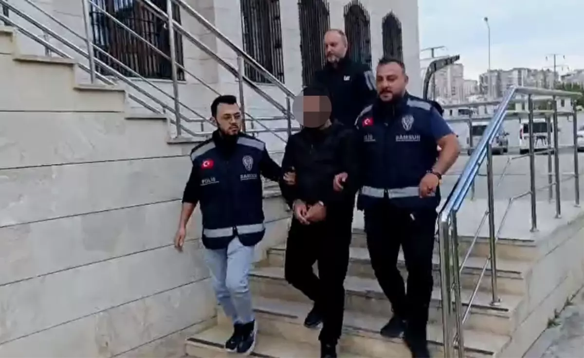 samsunda cocuk teslimi sirasinda silahli kavga Psu1vMxr