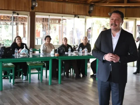 KKTC Muhtarlar Derneği Başkanı Beypazarı’nda